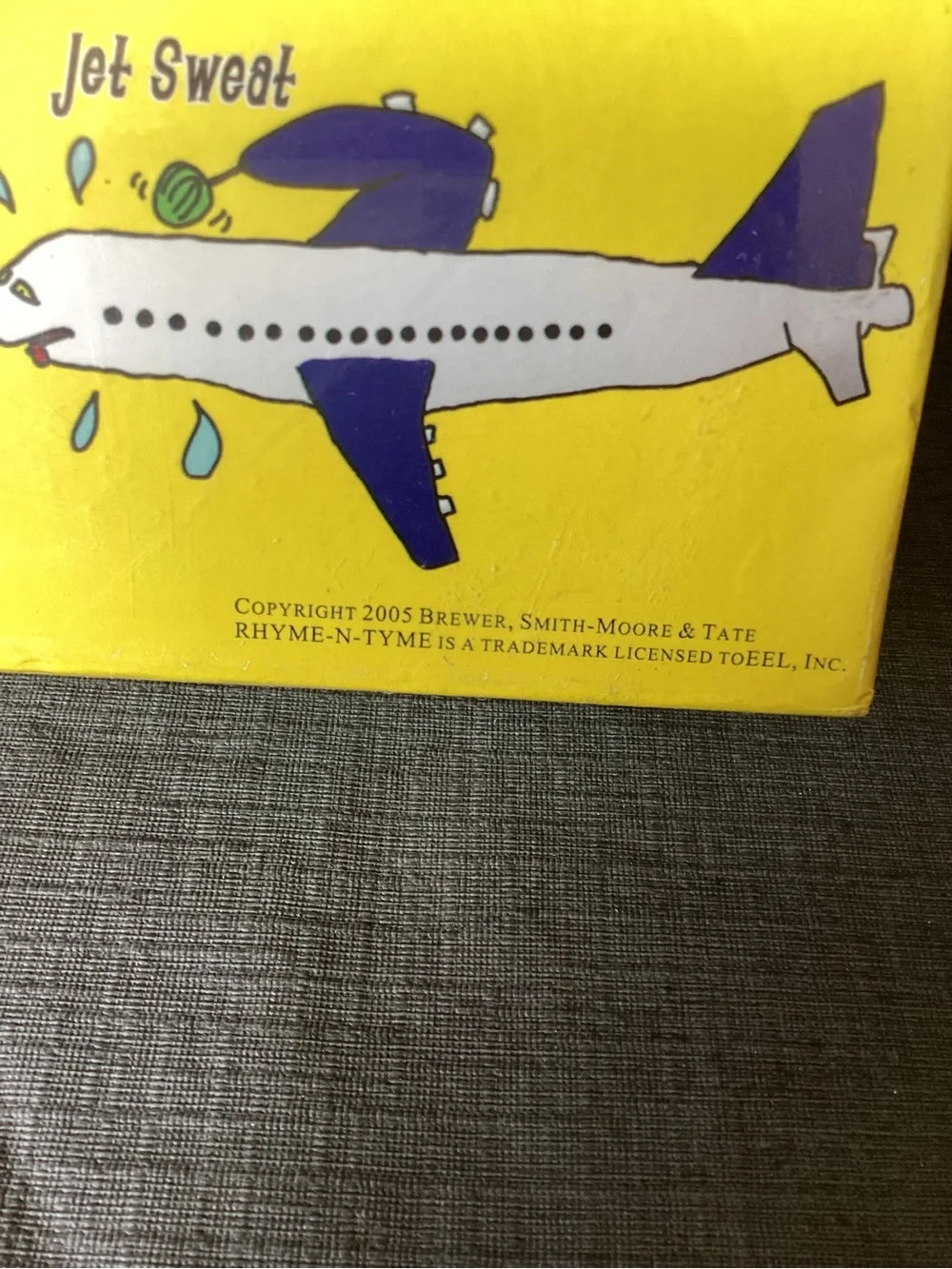 Rhyme-n-Tyme Board Game - Bright Yellow Box